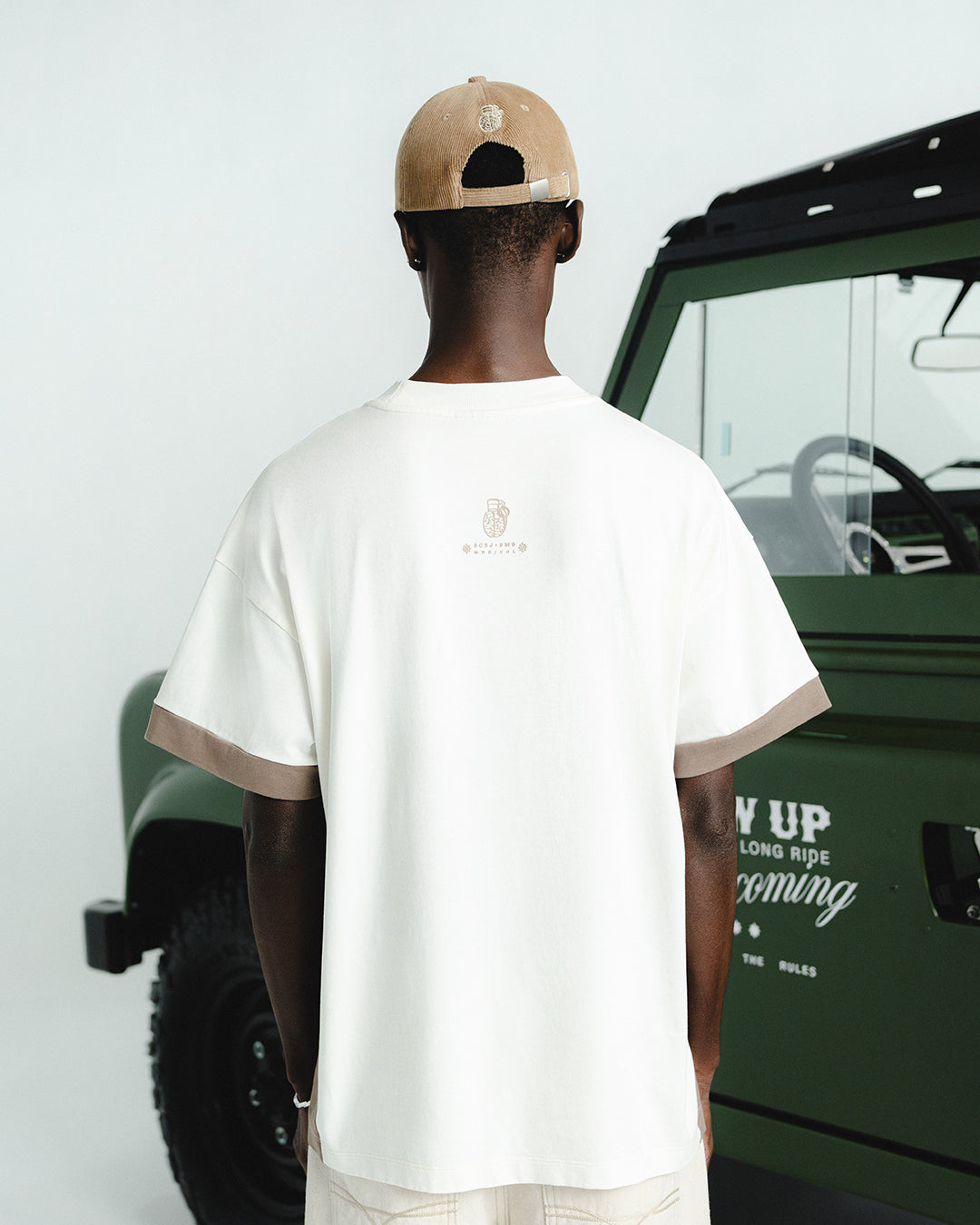 RODEO REGULAR FIT IVORY T-SHIRT