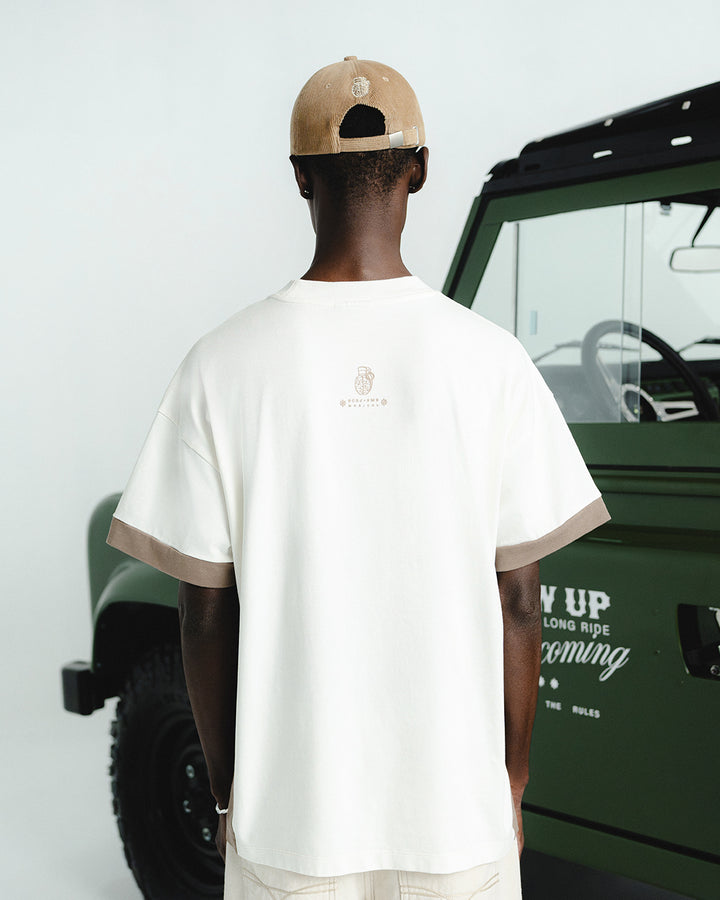 RODEO REGULAR FIT IVORY T-SHIRT