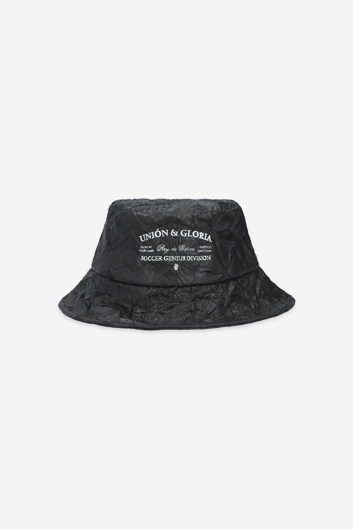 BLACK  BUCKET HAT