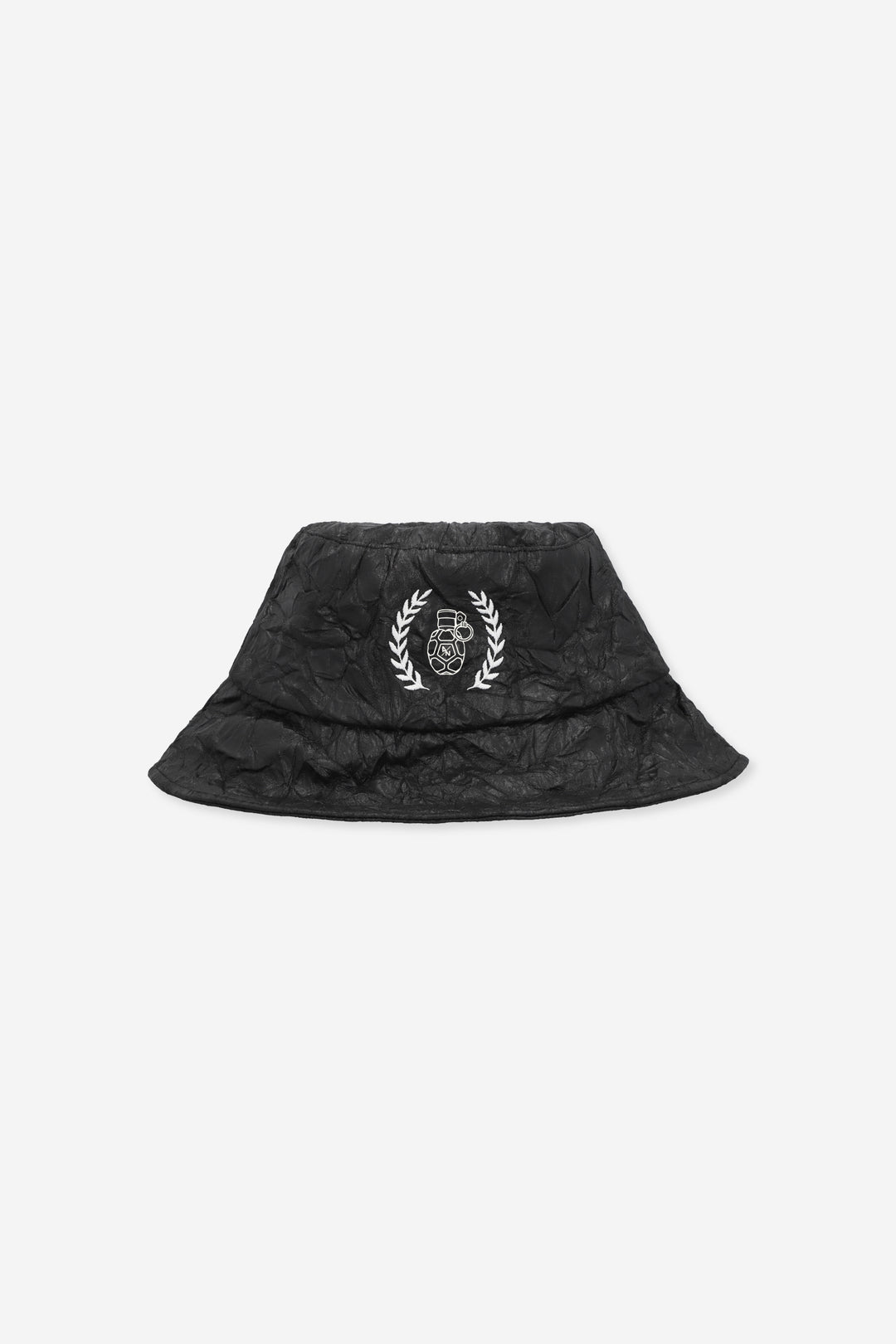 BLACK  BUCKET HAT