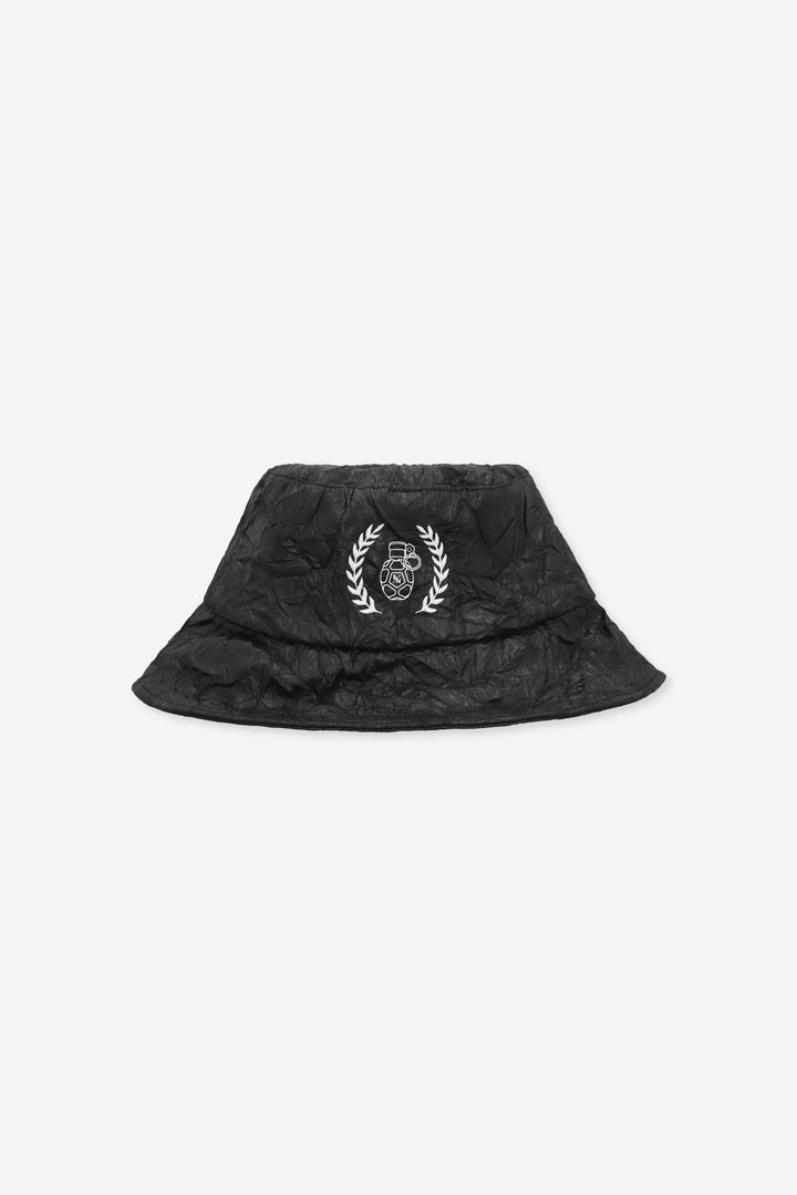 BLACK  BUCKET HAT