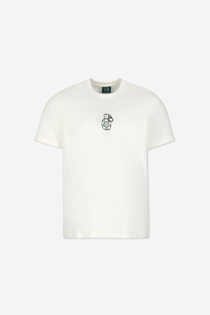 SLIM FIT IVORY  T-SHIRT