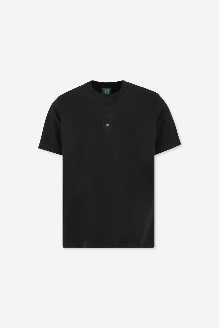 SLIM FIT BLACK  T-SHIRT