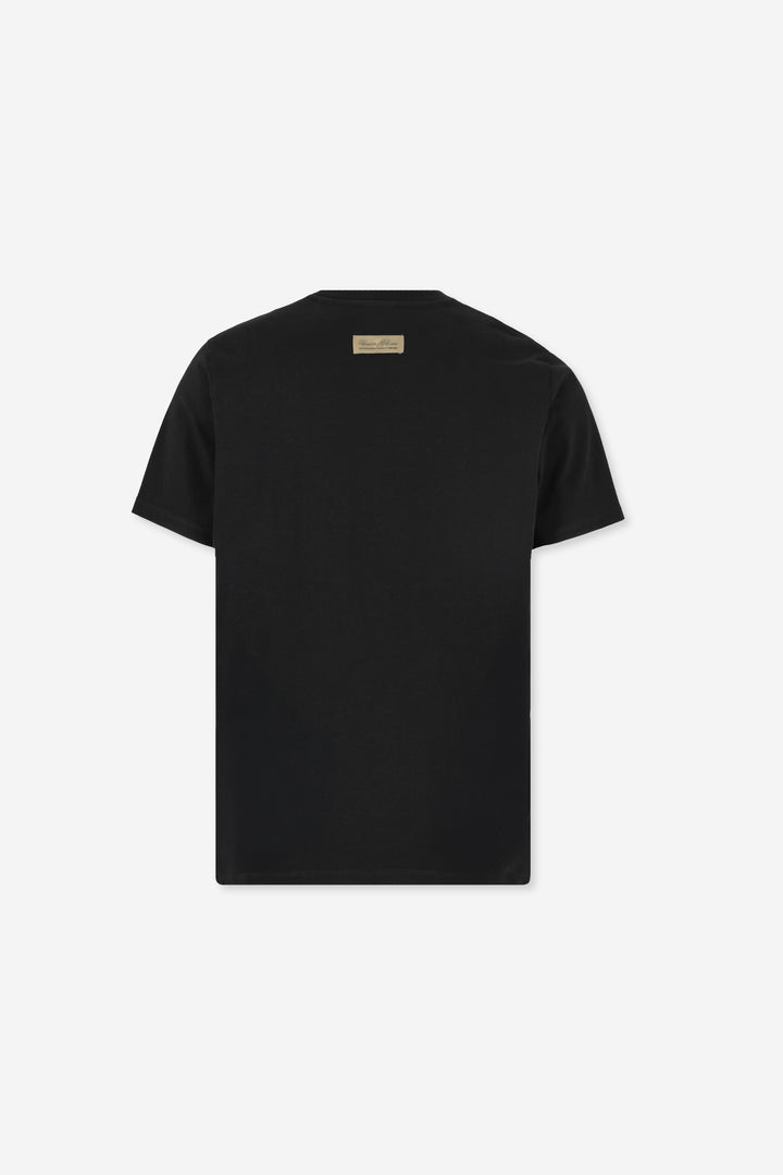 SLIM FIT BLACK  T-SHIRT