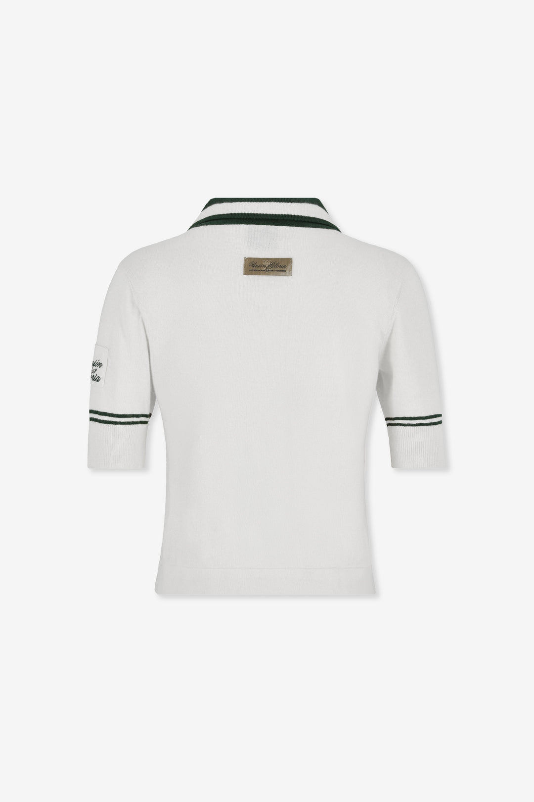 SLIM  FIT  IVORY  KNIT POLO