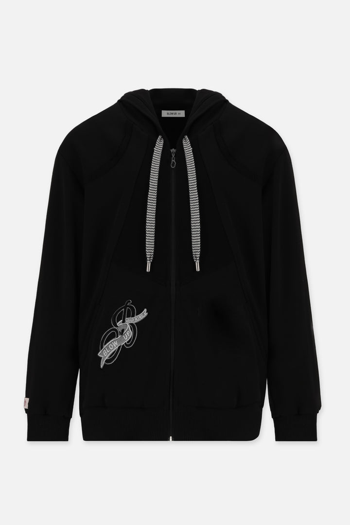 TIDE BLACK HOODIE