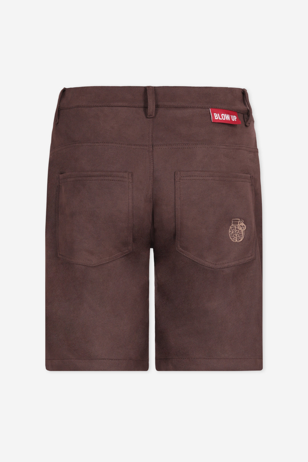 DESERT BROWN KNEE SHORTS