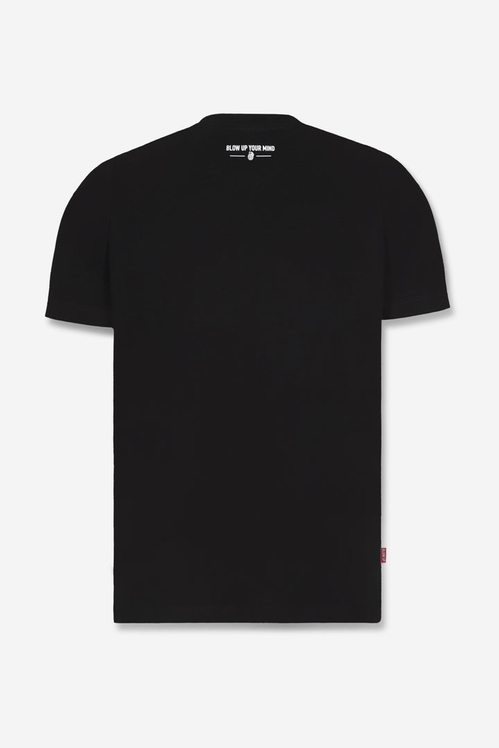 SLIM FIT BLACK T-SHIRT