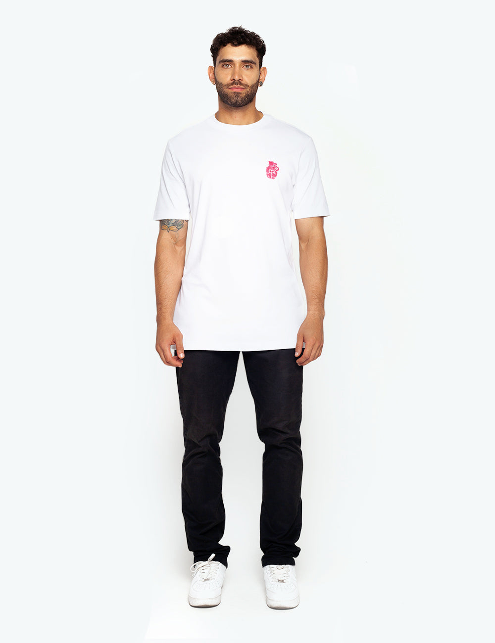 SLIM FIT WHITE T-SHIRT