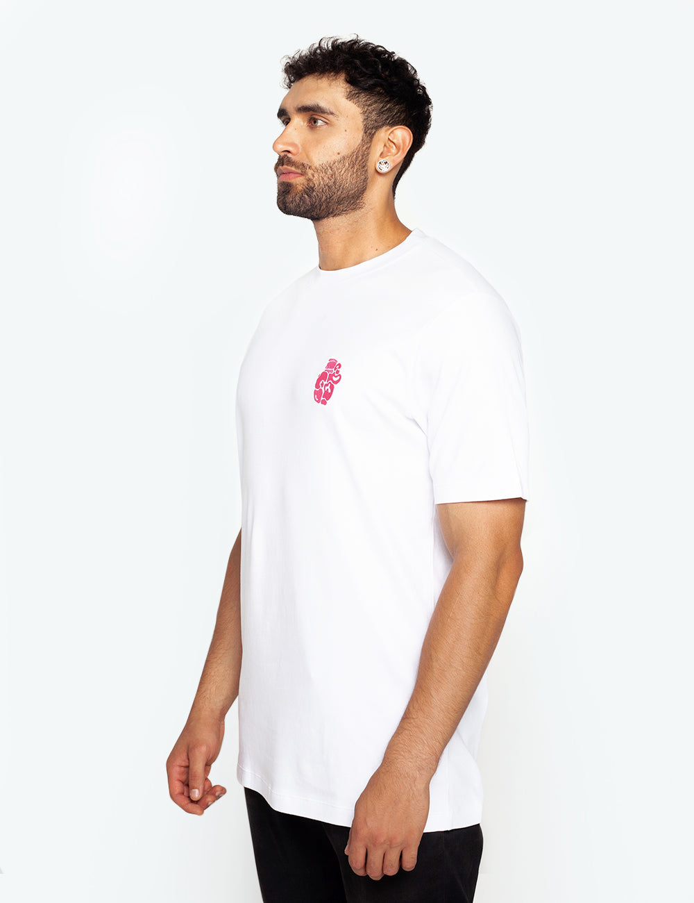 SLIM FIT WHITE T-SHIRT