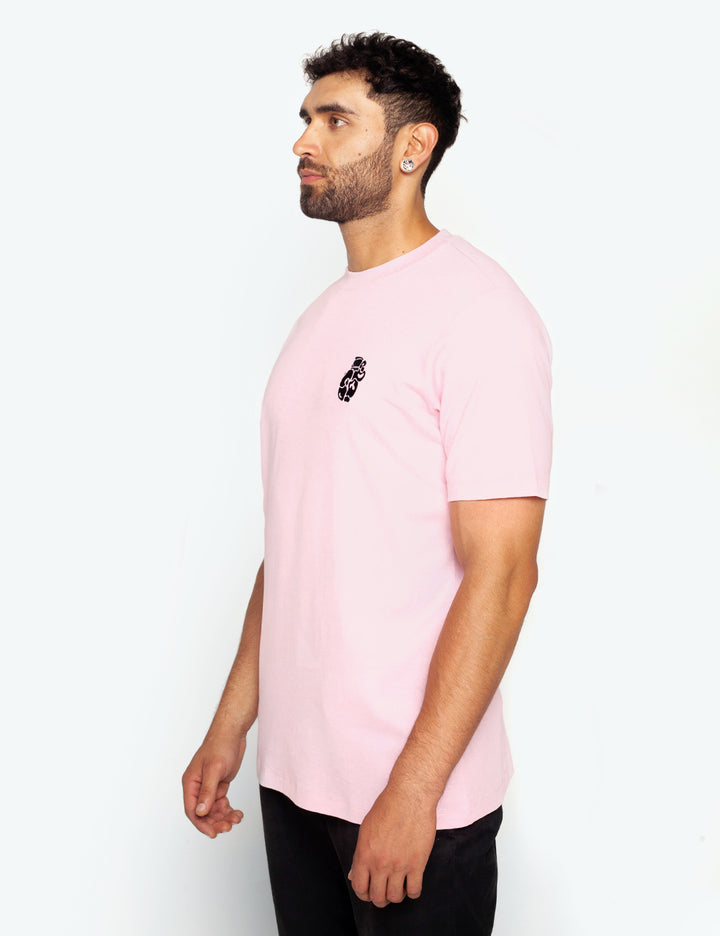 Slim Fit Pink T-Shirt