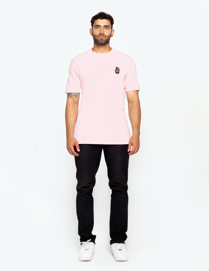 Slim Fit Pink T-Shirt