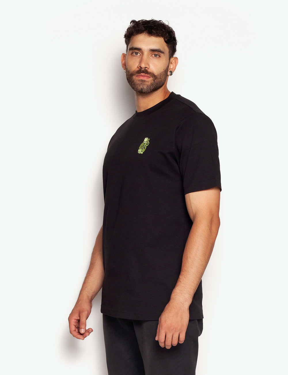 Slim Fit Black T-Shirt