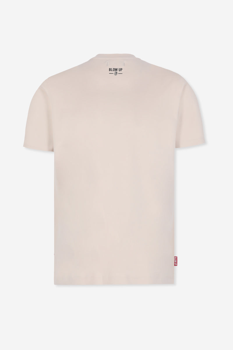 Slim Fit Ivory T-Shirt