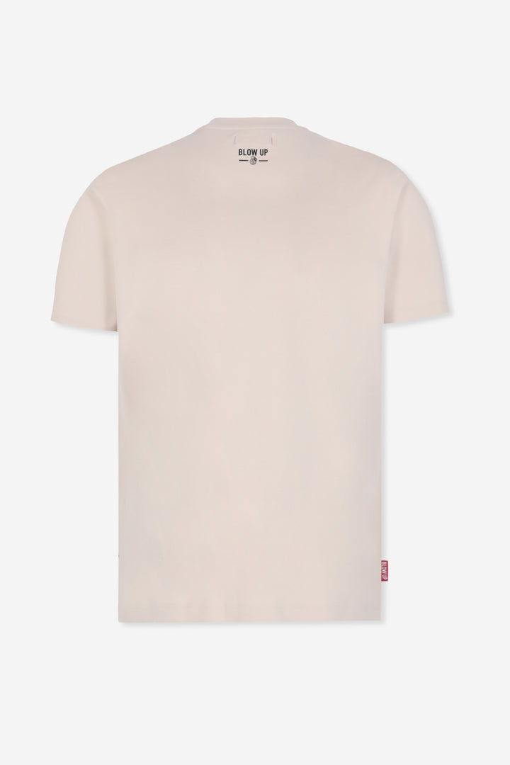 Slim Fit Ivory T-Shirt