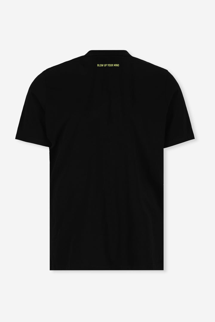 SLIM FIT BLACK T-SHIRT