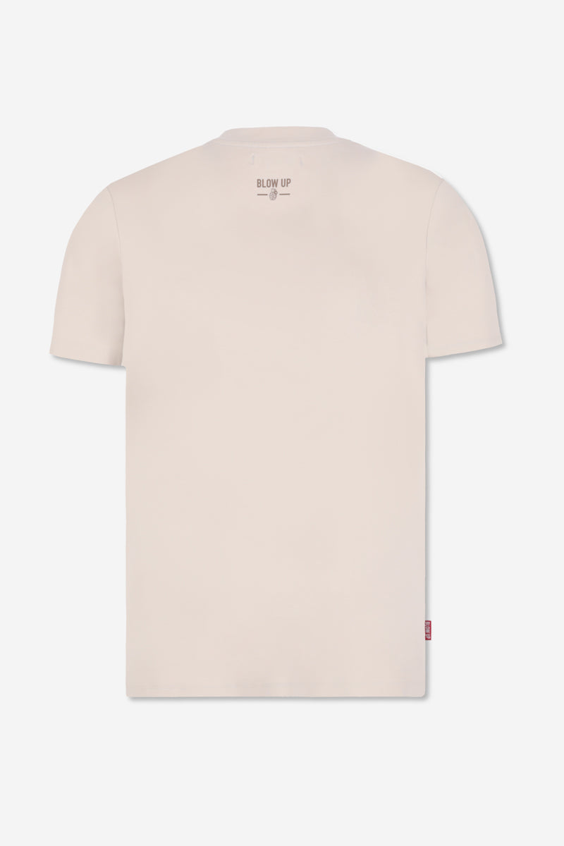 SLIM FIT IVORY T-SHIRT