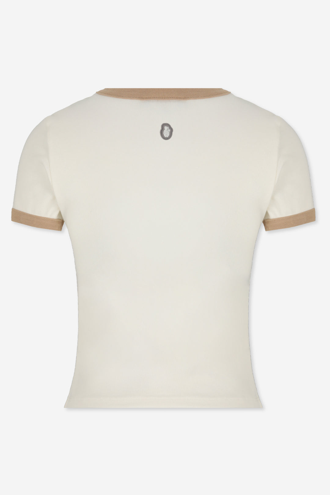 SHORT SLEEVE IVORY TOP