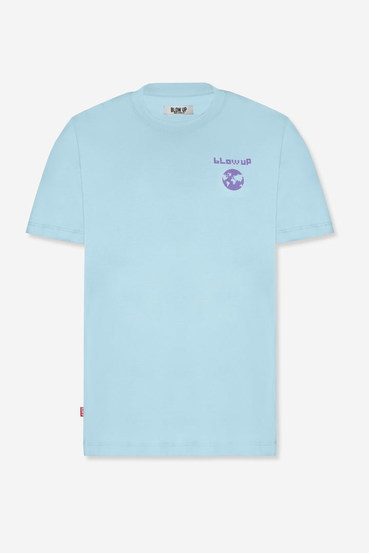 Slim Fit Blue T-Shirt