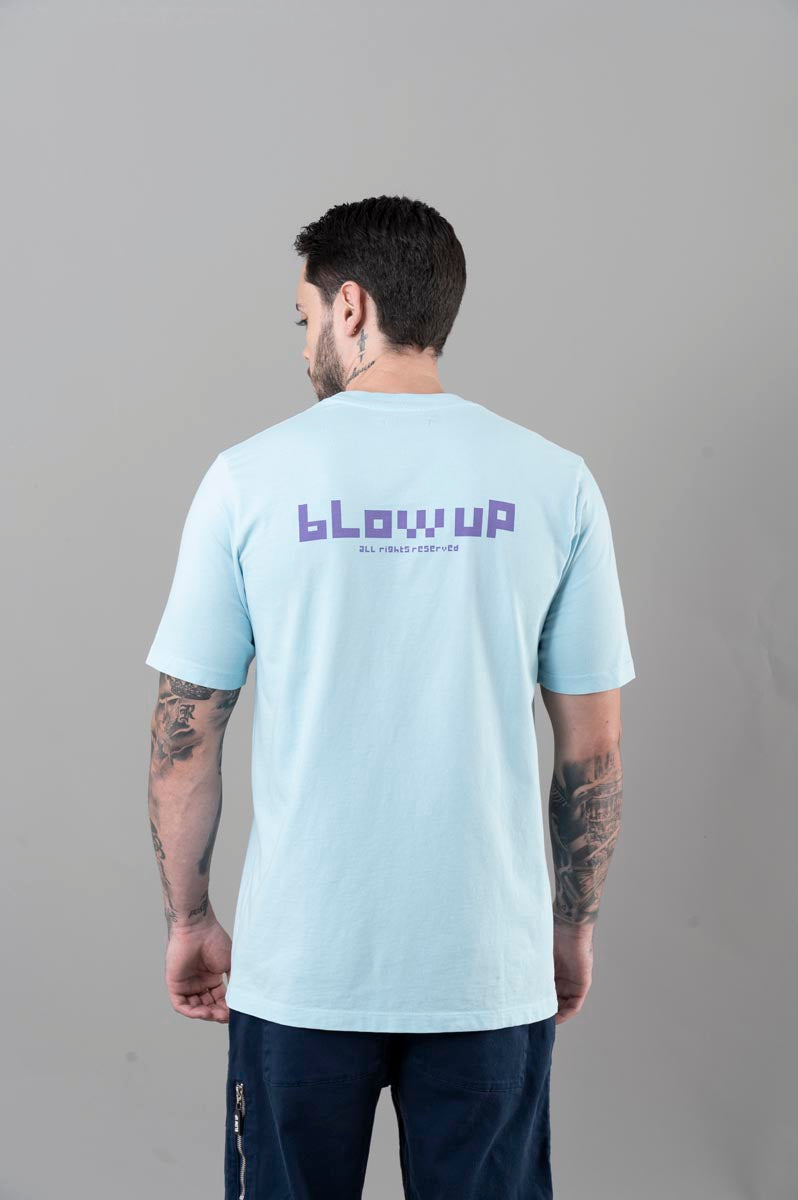 Slim Fit Blue T-Shirt