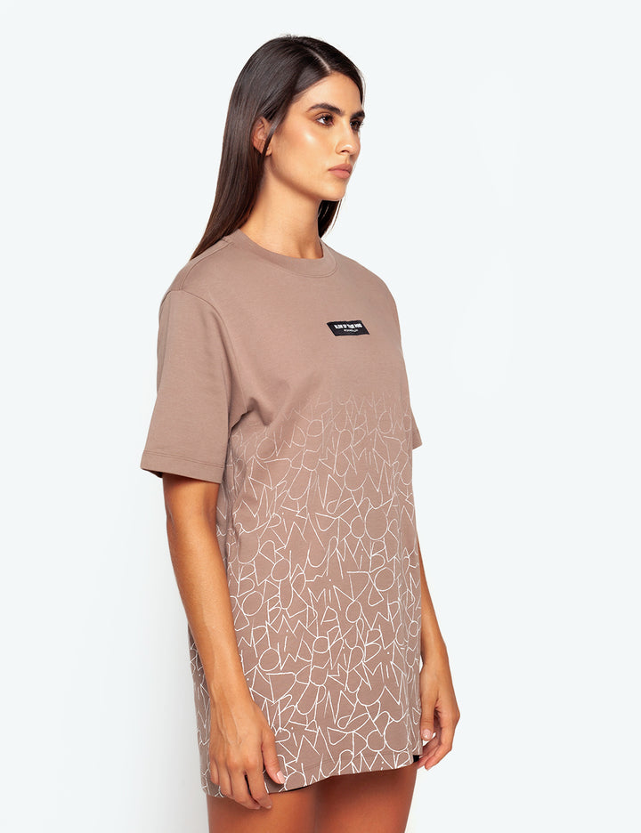 Slim Fit Taupe T-Shirt