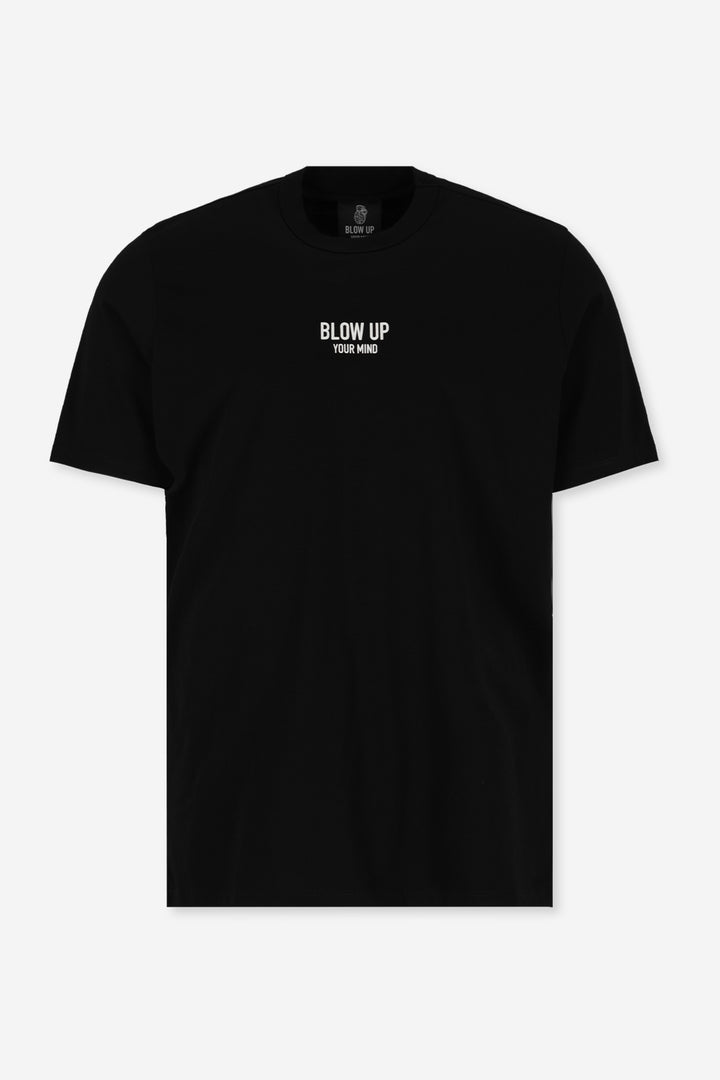 SLIM FIT BLACK T-SHIRT