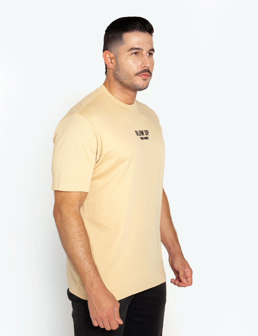 Slim Fit Camel T-Shirt