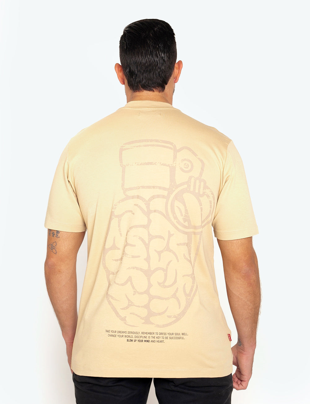 Slim Fit Camel T-Shirt