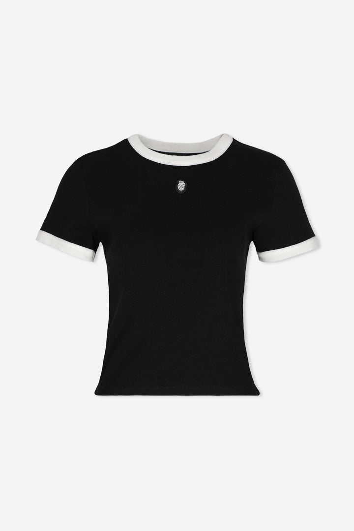 SHORT SLEEVE BLACK TOP
