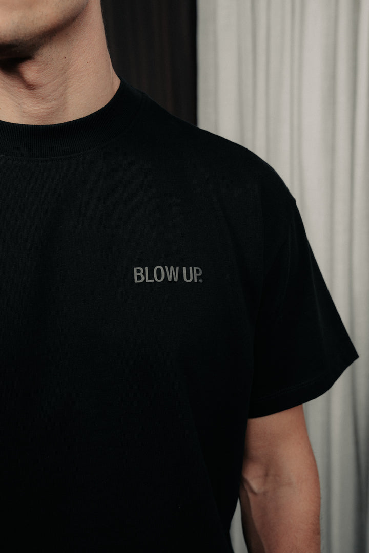 Cotton t-shirt black