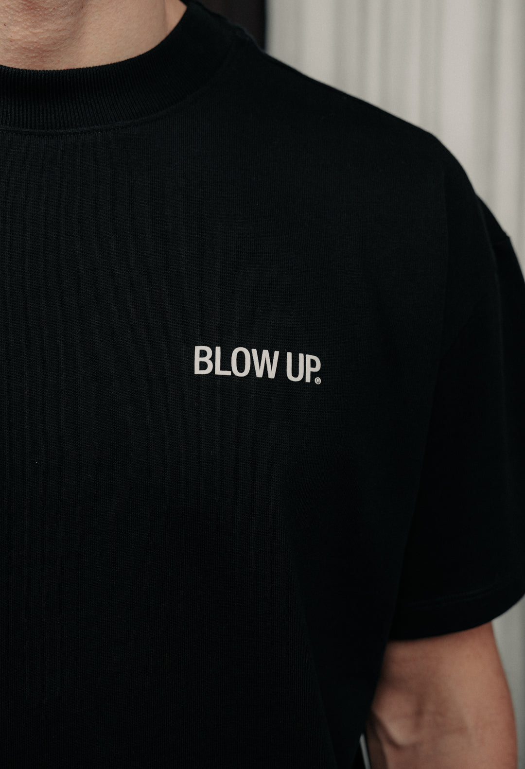 Cotton t-shirt black