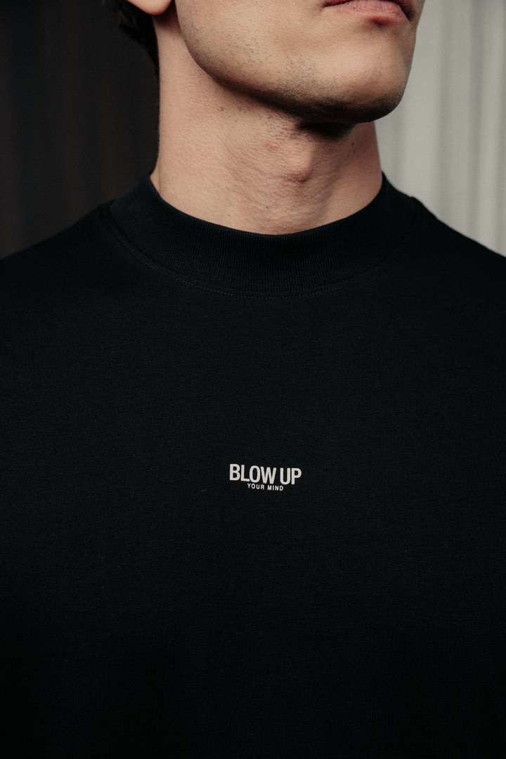 Cotton t-shirt black