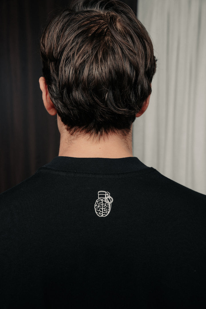 Cotton t-shirt black