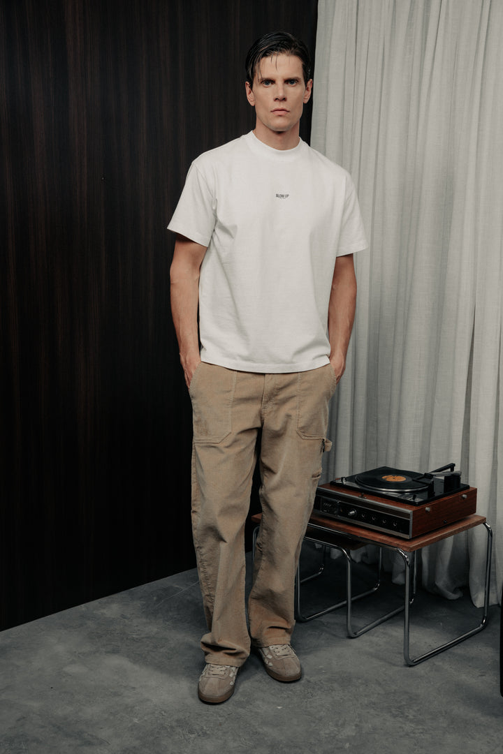 Cotton t-shirt ivory