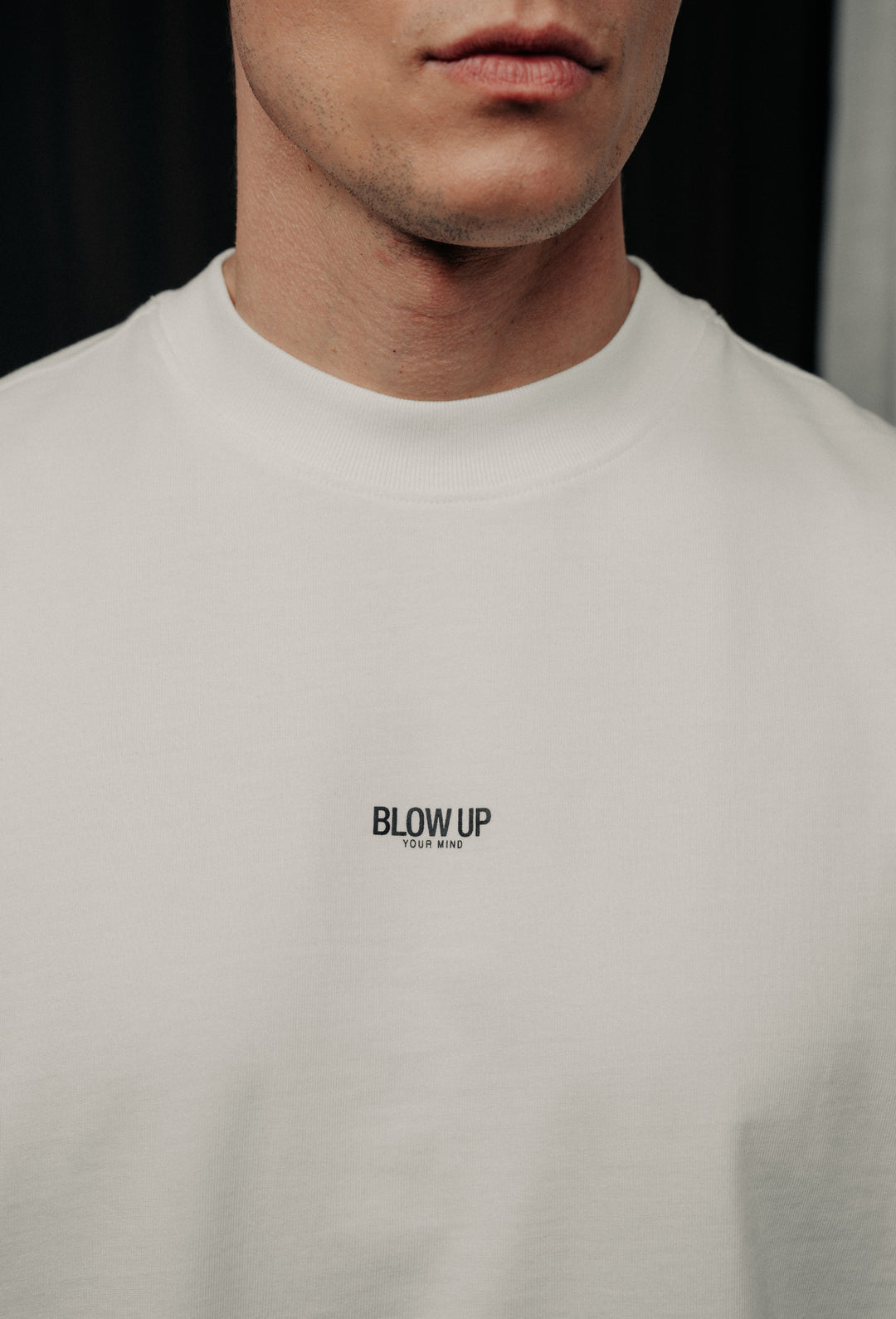 Cotton t-shirt ivory