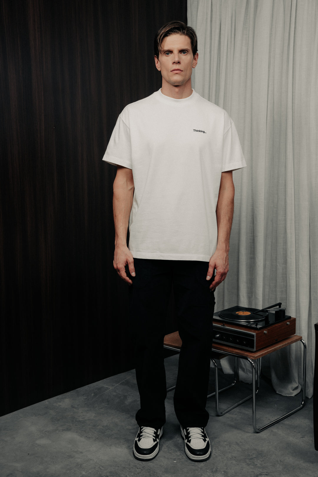 Cotton t-shirt ivory