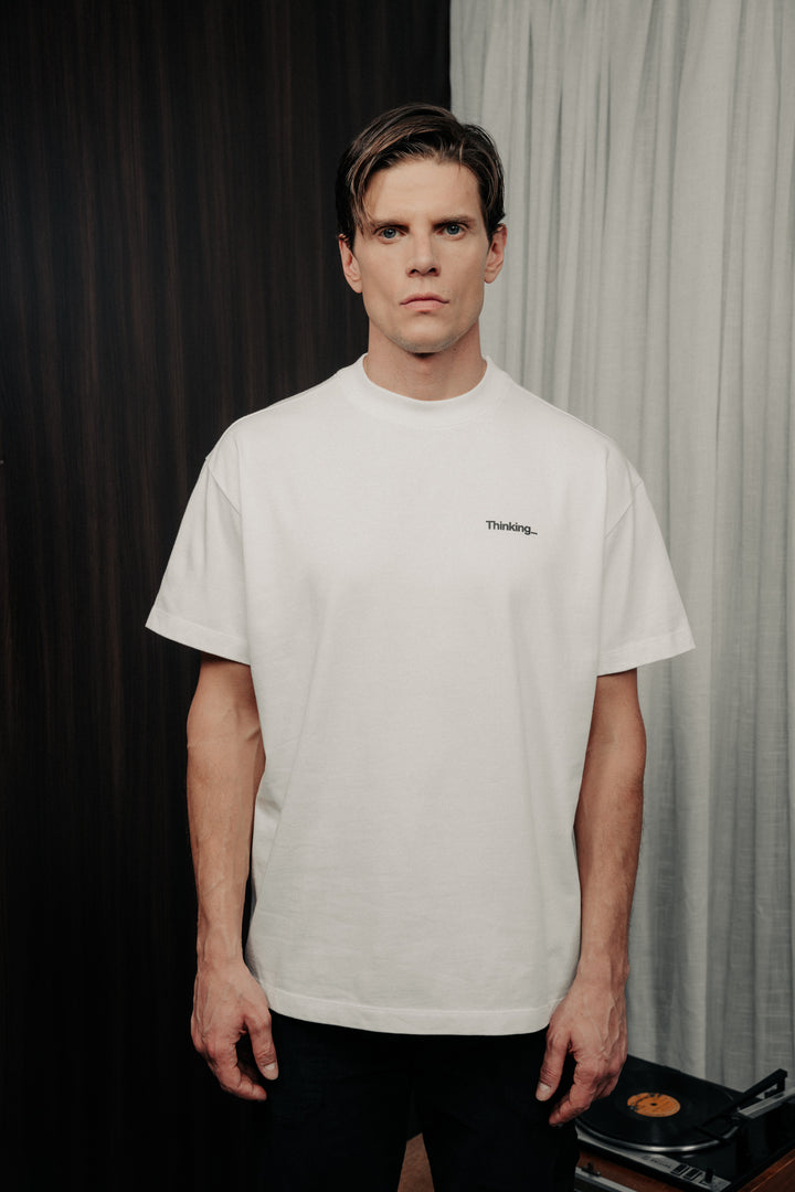 Cotton t-shirt ivory