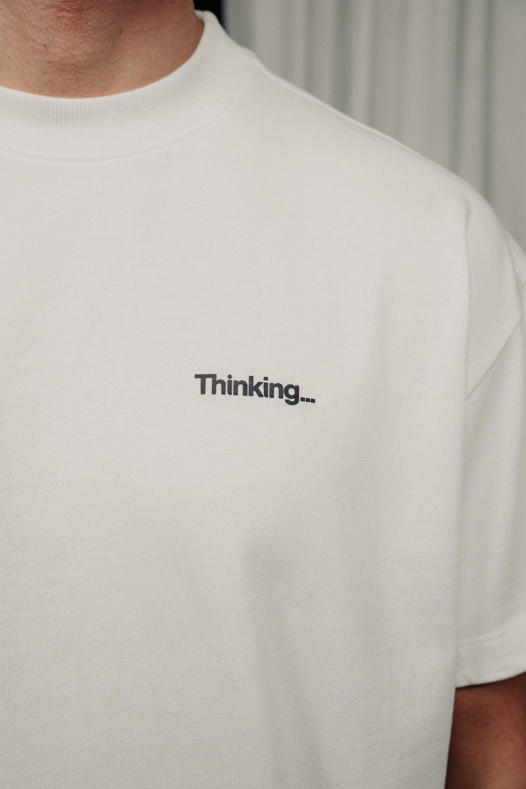 Cotton t-shirt ivory