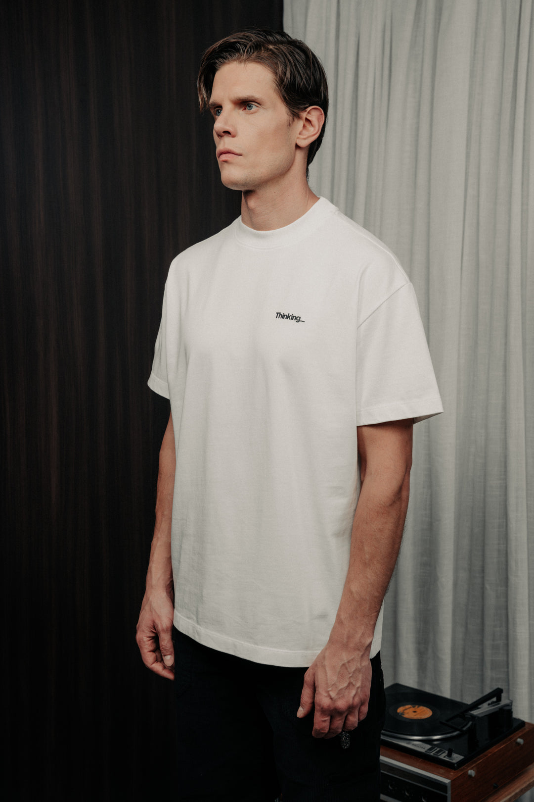 Cotton t-shirt ivory