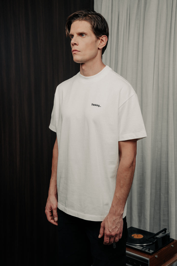 Cotton t-shirt ivory