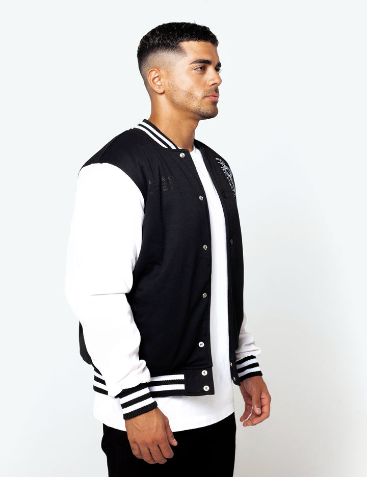 Black Varsity Jacket