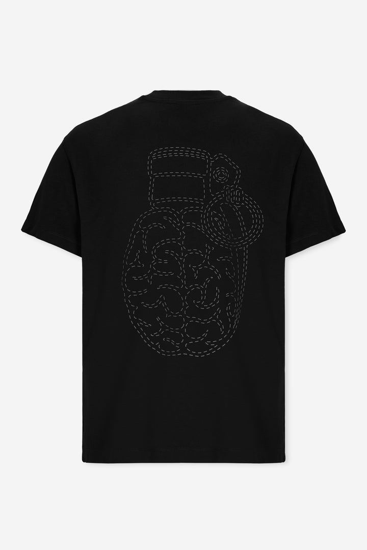 ICON REGULAR FIT BLACK T-SHIRT