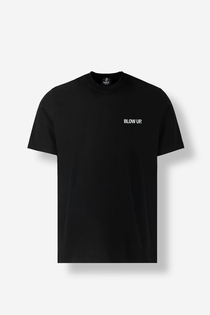 Cotton t-shirt black