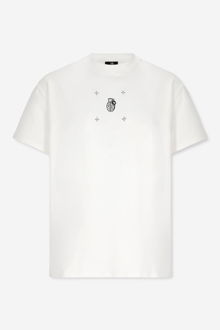 MINIMAL REGULAR FIT IVORY T-SHIRT