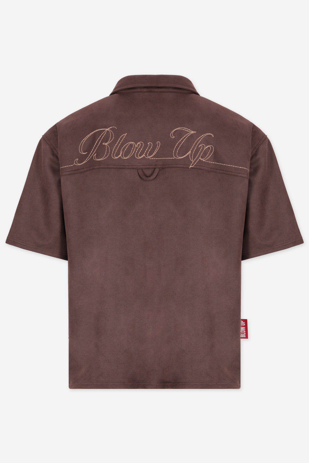 WESTERN BROWN OVERSIZED SHIRT