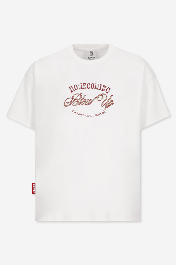 THE RIDE REGULAR FIT IVORY T-SHIRT