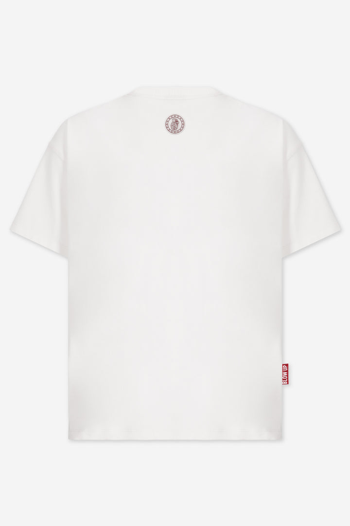 THE RIDE REGULAR FIT IVORY T-SHIRT