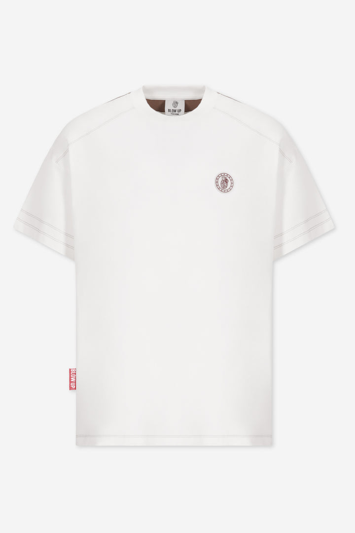 HOWDY REGULAR FIT IVORY T-SHIRT