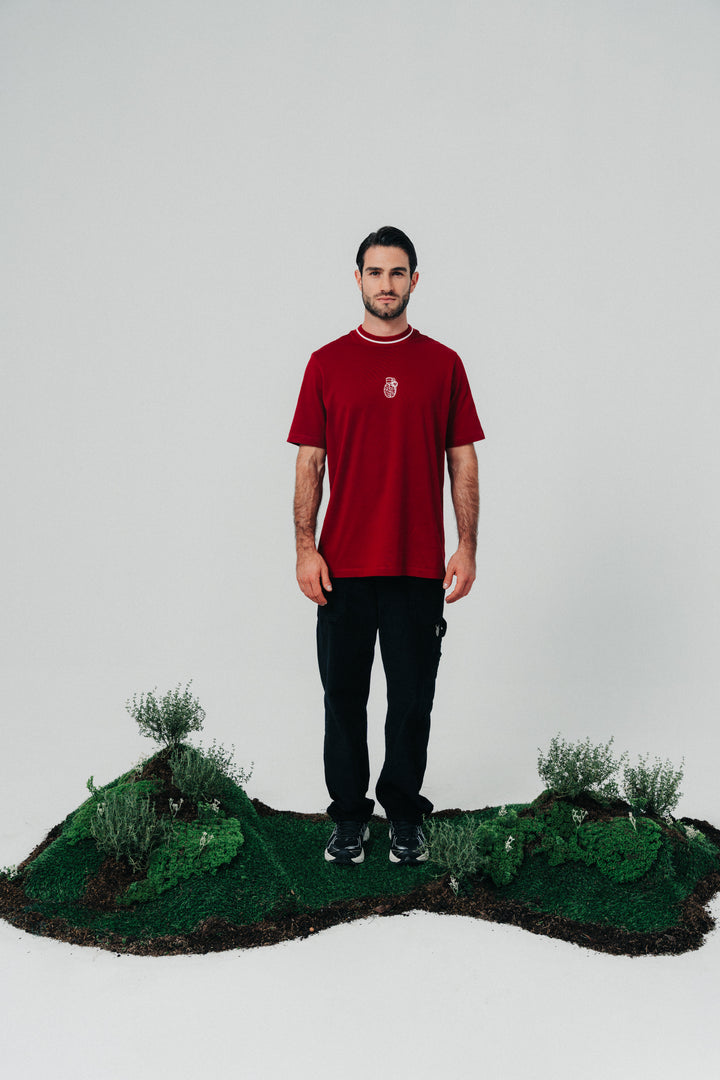 Cotton T-Shirt Red