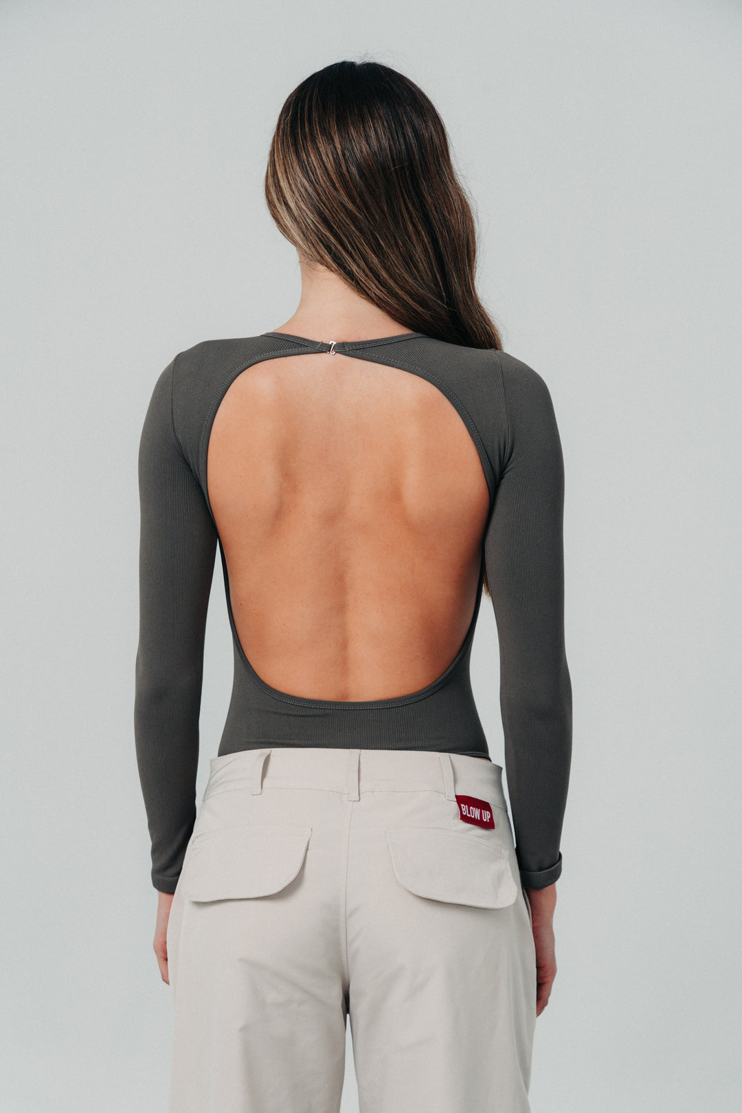 Longsleeve Bodysuit Grey